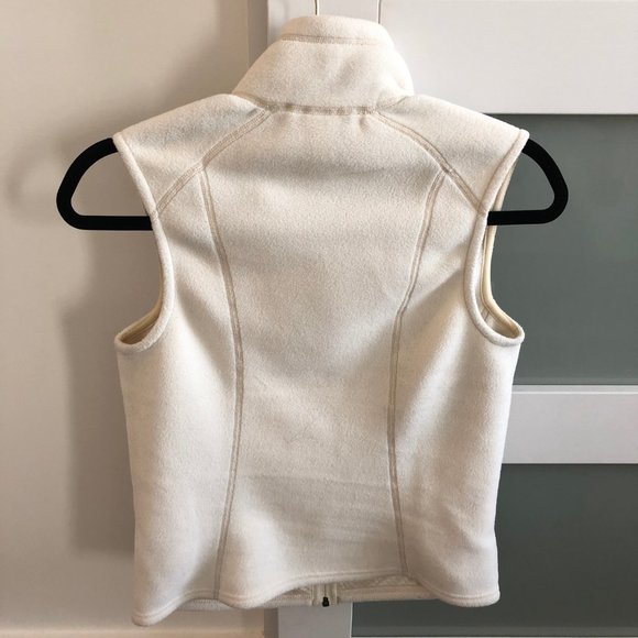 Patagonia White Fleece Vest - Picture 5 of 5